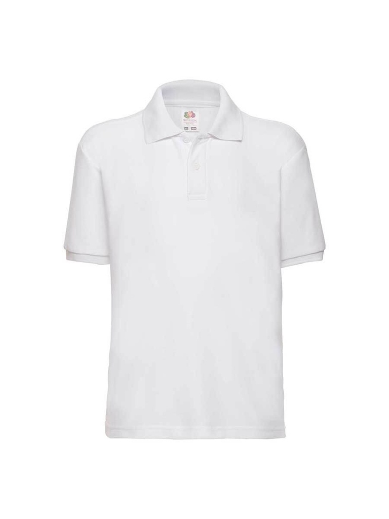 Polo bambino manica corta 65/35