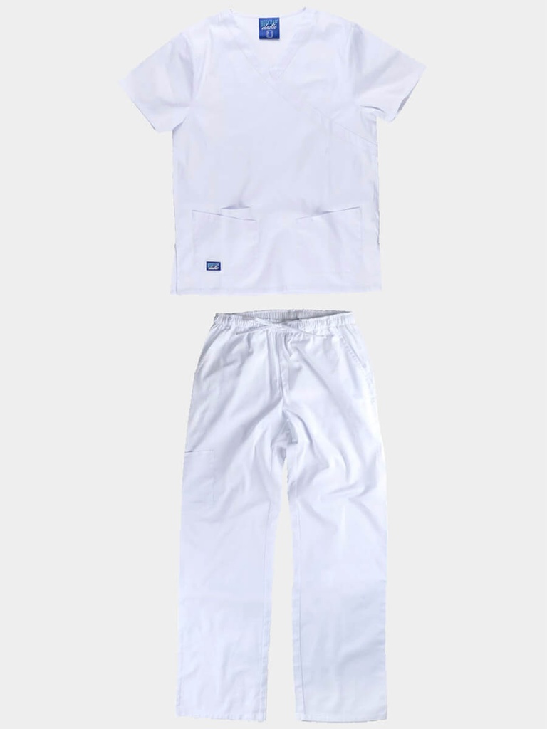Completo unisex casacca + pantalone tessuto elasticizzato