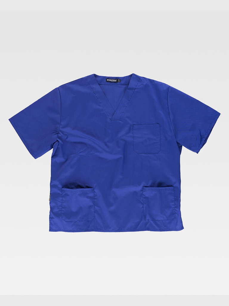 Casacca unisex manica corta