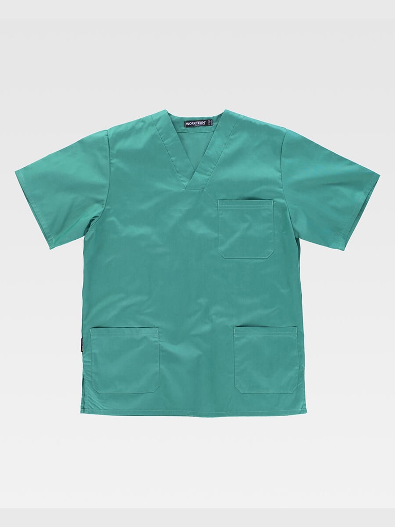 Casacca unisex manica corta