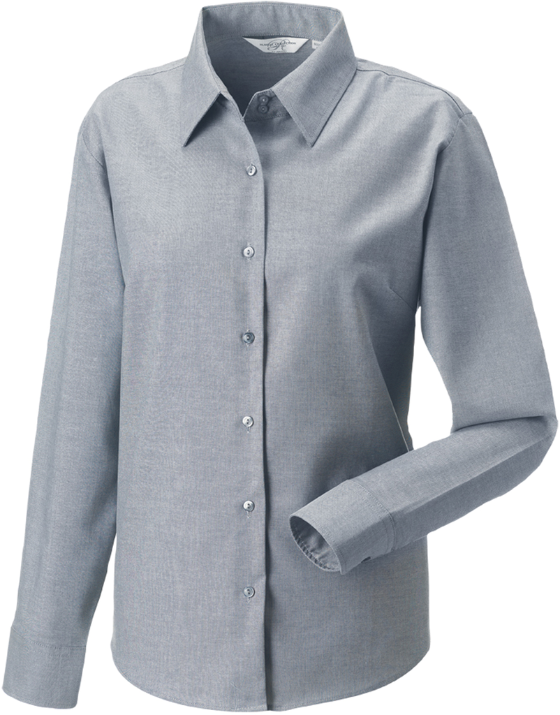 Camicia donna Oxford manica lunga