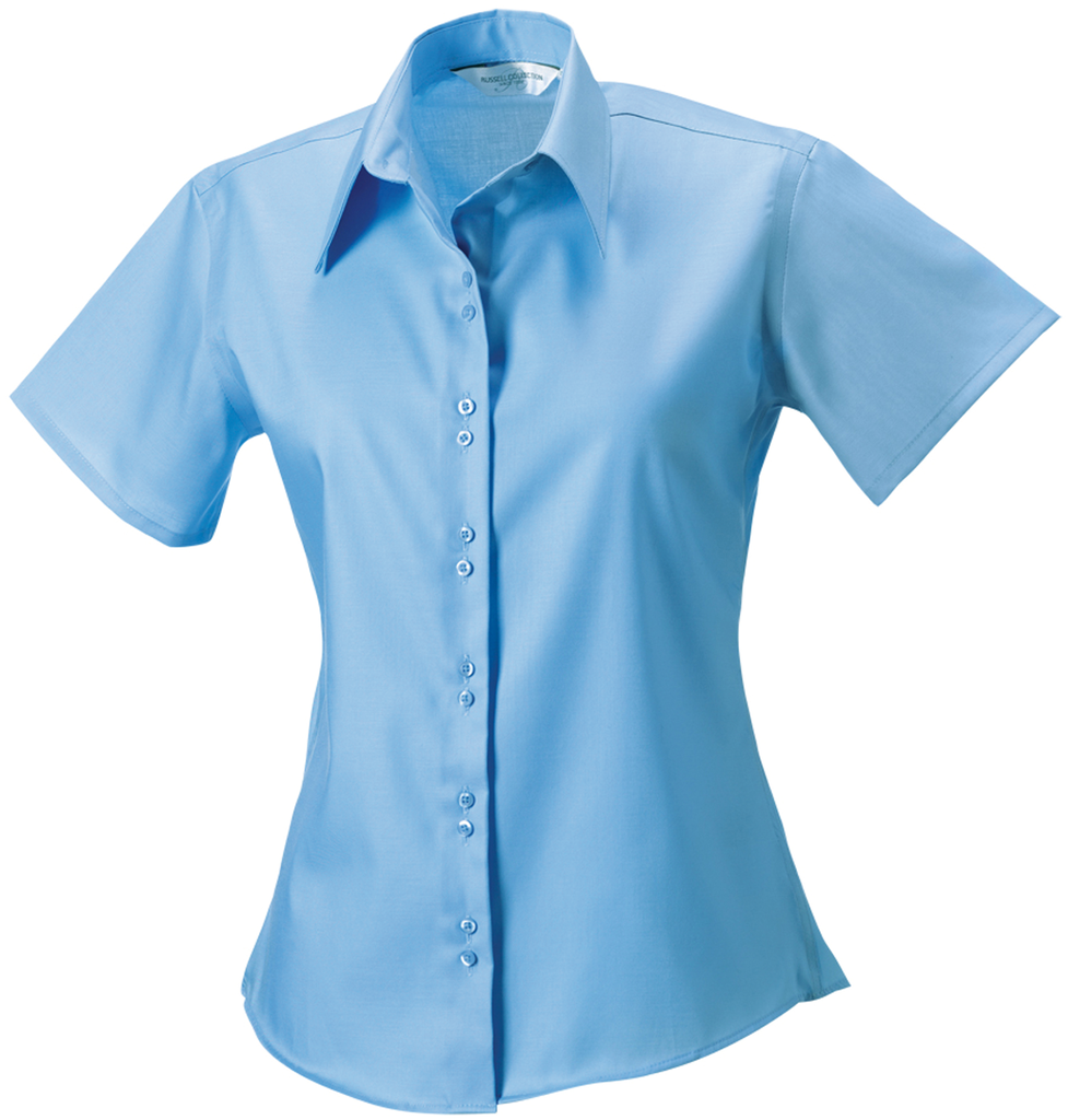 Camicia donna manica corta no-stiro