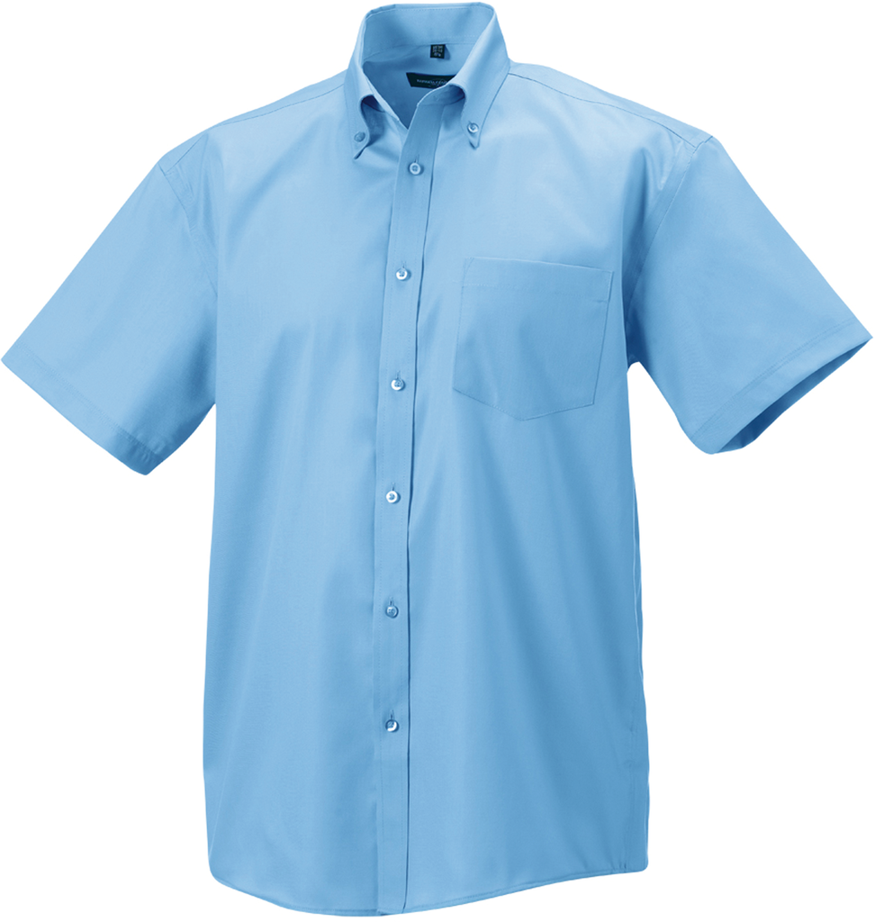 Camicia uomo manica corta no-stiro - taglio classico