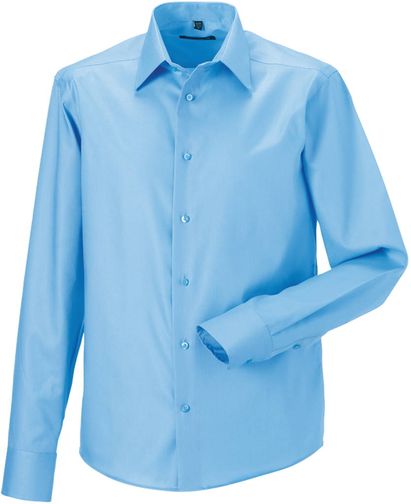 Camicia uomo manica lunga no-stiro - taglio sartoriale