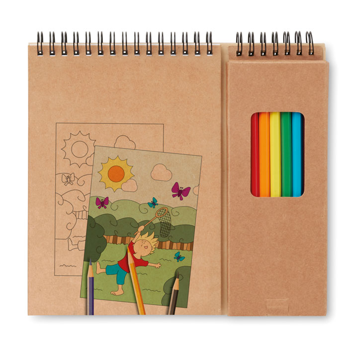 COLOPAD - Colouring Set con Notepad