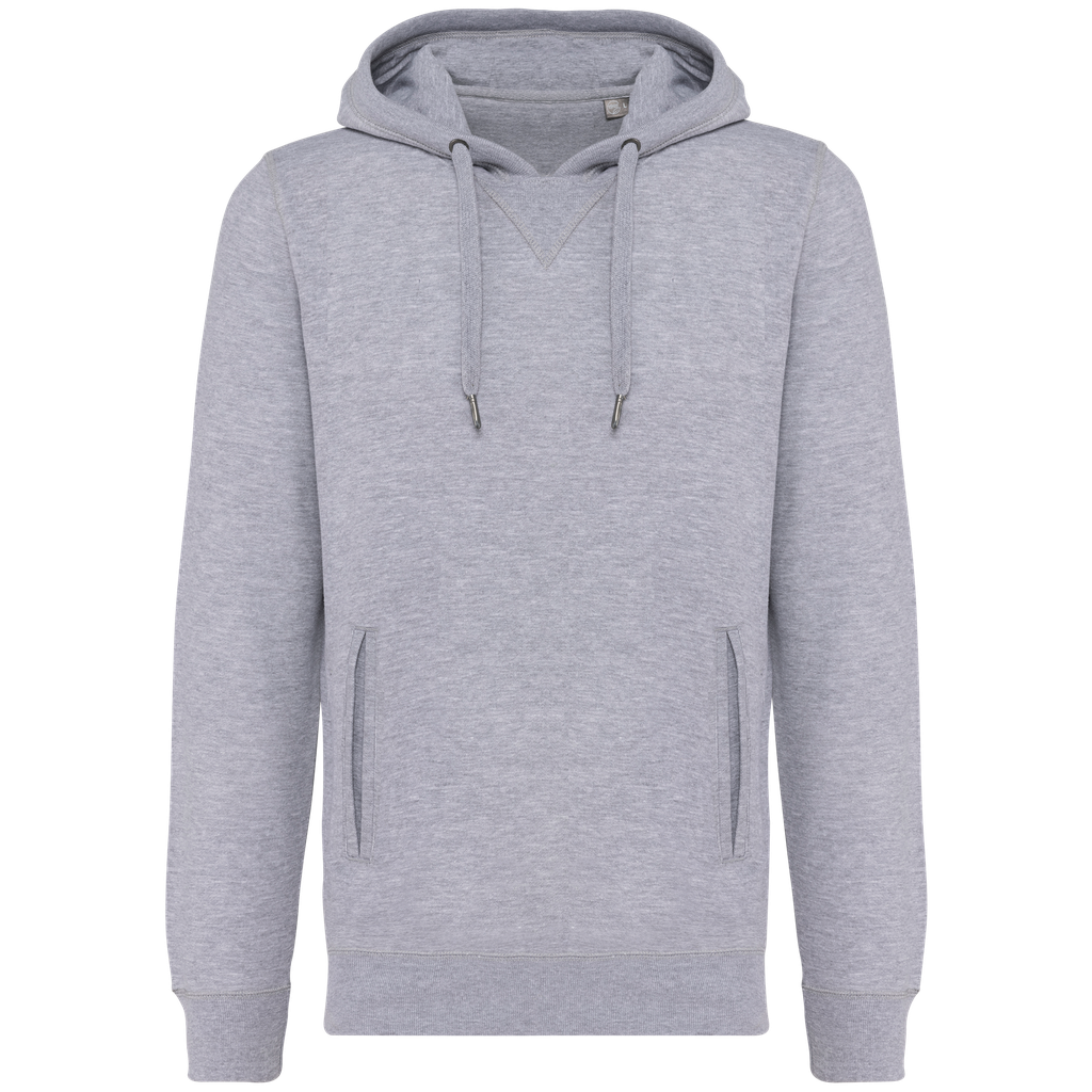 Felpa unisex ecosostenibile con cappuccio NON GARZATA