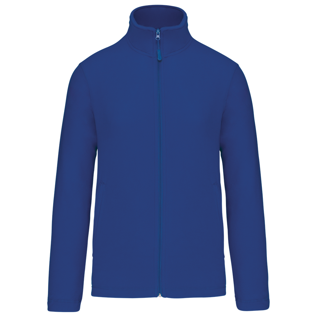 Giacca in micropile full zip