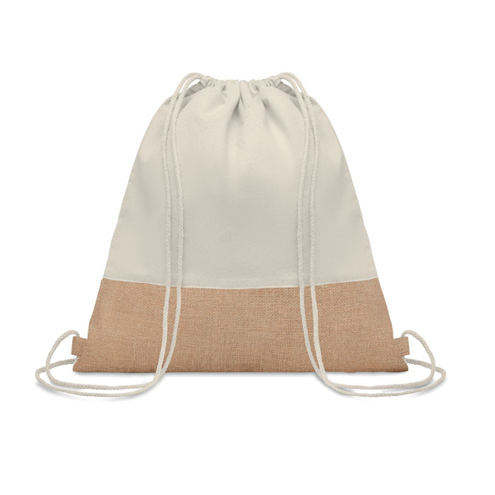 inDIA - Drawstring Borsa W/ Juta Details