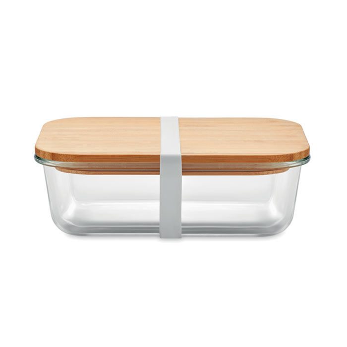TUNDRA LUNCHBOX - Vetro Lunchbox con Bambù Lid