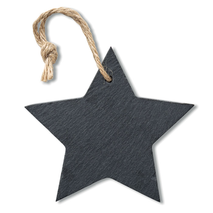 SLATESTAR - Slate Xmas Hanger Star