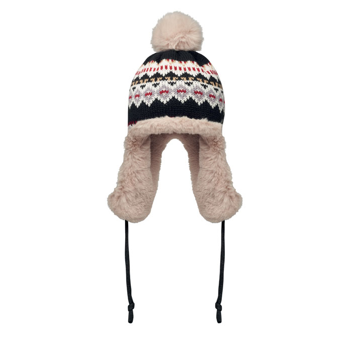 YULONG - Knitted Berretto con Ear Flap