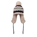 YULONG - Knitted Berretto con Ear Flap