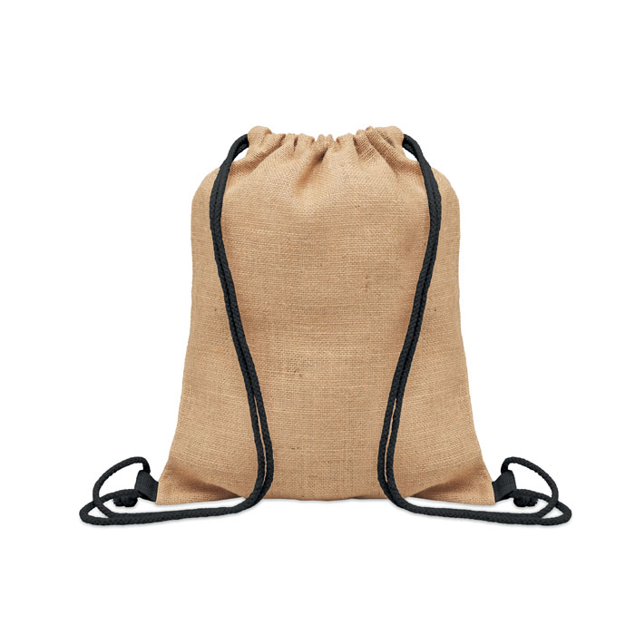 FUKURO - Juta Drawstring Borsa