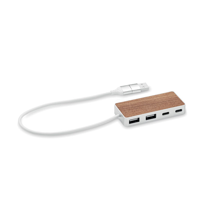 UBAH - USB Hub 4 Ports 27,5 Cm