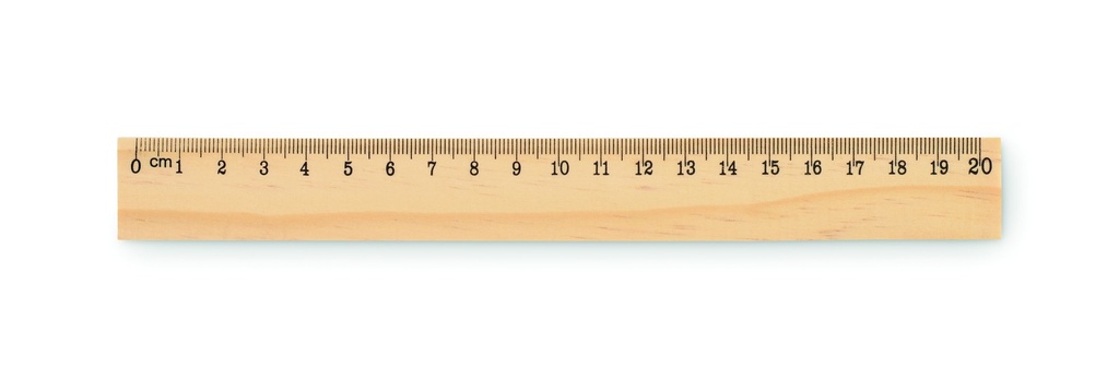 RULER20 - Righello in legno 20 cm