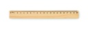 RULER20 - Righello in legno 20 cm