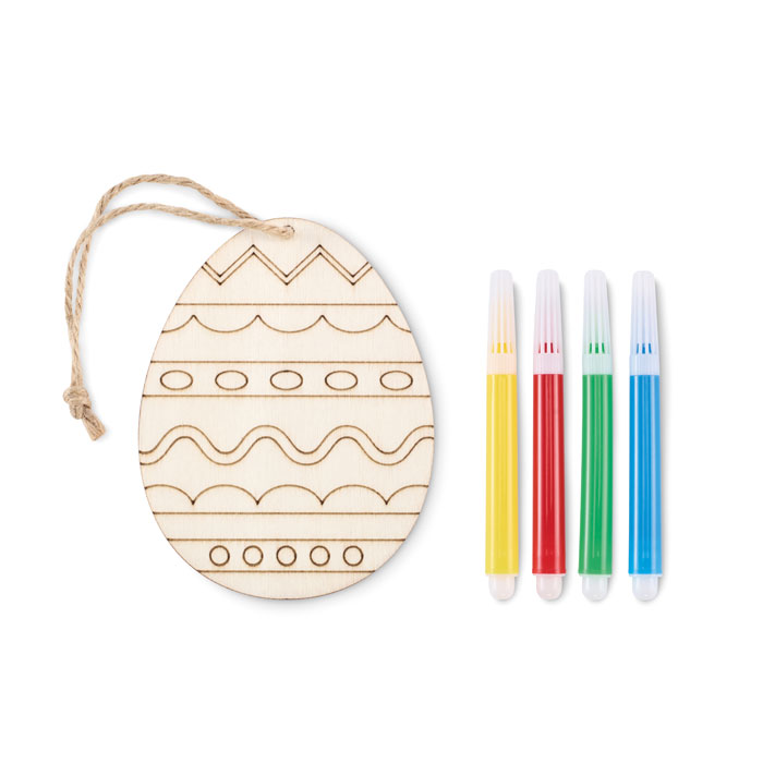 DREGG - in Legno Egg Painting Set
