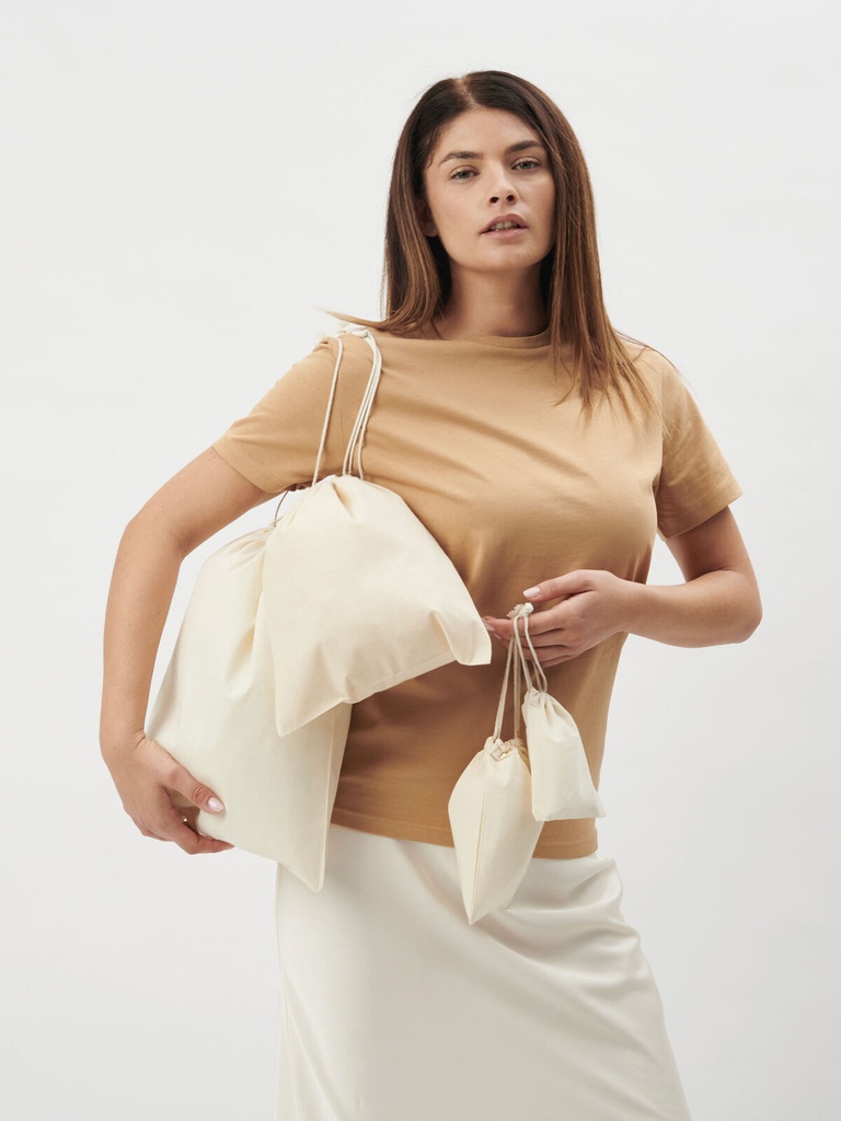 Sacchetto in cotone organico M