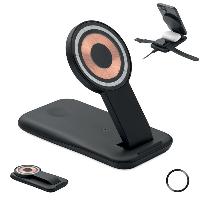 PennaDOLESS - 3 in 1 Wireless Caricatore 15w