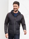 Giacca a maglia con cappuccio e tasche laterali