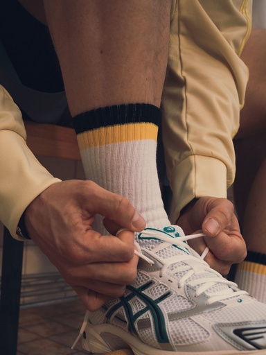 Calzini da tennis bicolore