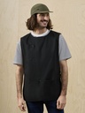 Grembiule da lavoro in tela resistente con tasche e fibbie a clip