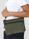 Borsa a tracolla in nylon riciclato 160D