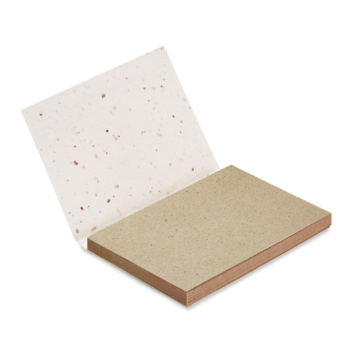 [MO6234] GROW ME - Grass/seed Carta Memo Pad