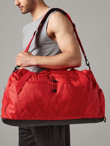 Borsone sportivo multiuso in poliestere riciclato con tasche dedicate