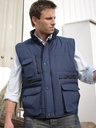 Gilet smanicato antivento e idrorepellente