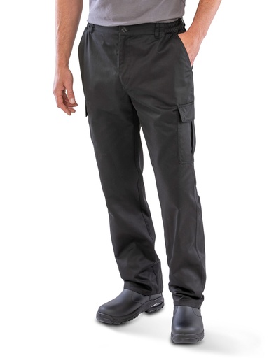 Pantaloni tecnici da lavoro in misto cotone e poliestere riciclato