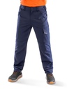 Pantaloni in twill elasticizzato riciclato