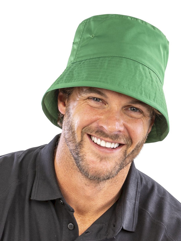 Recycled bound edge bucket hat