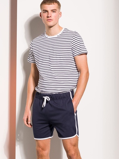 Pantaloncini sportivi in cotone french terry