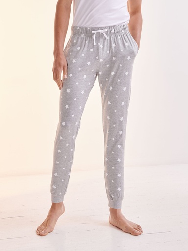 Pantaloni lunghi unisex con polsini e vita elastica