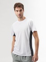 T-shirt maniche corte raglan con fasce laterali e nastro parasudore