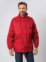 Giacca antivento leggera con cappuccio e tasche con zip