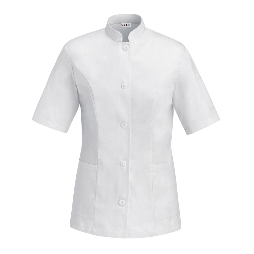 Casacca donna manica corta, collo alla coreana Odette