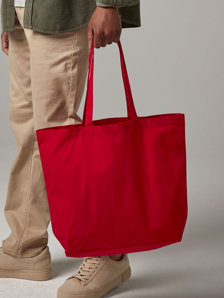 Shopper in cotone organico certificato GOTS