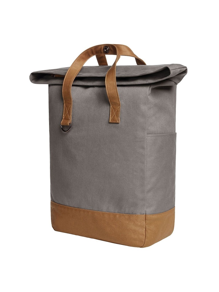 Zaino in cotone con scomparto imbottito per notebook