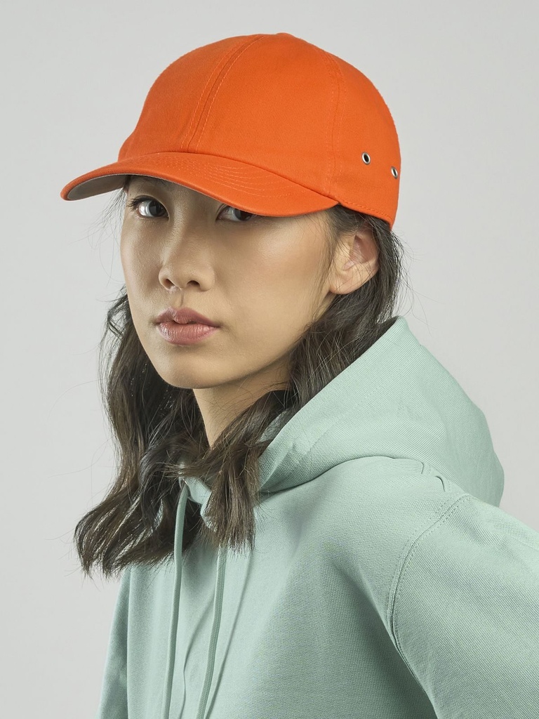 Cappellino da baseball in cotone lavato a 6 pannelli