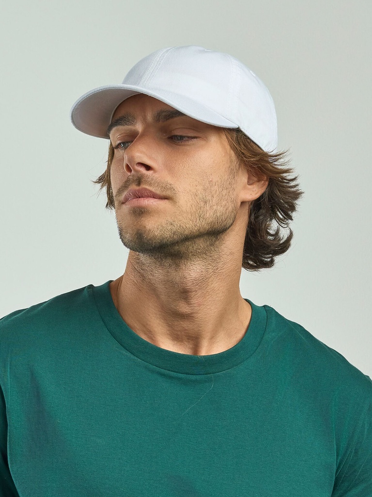 Cappellino in cotone organico stile dad hat