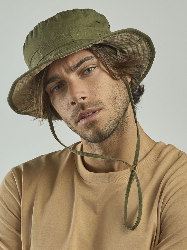 Cappello western in cotone organico e riciclato
