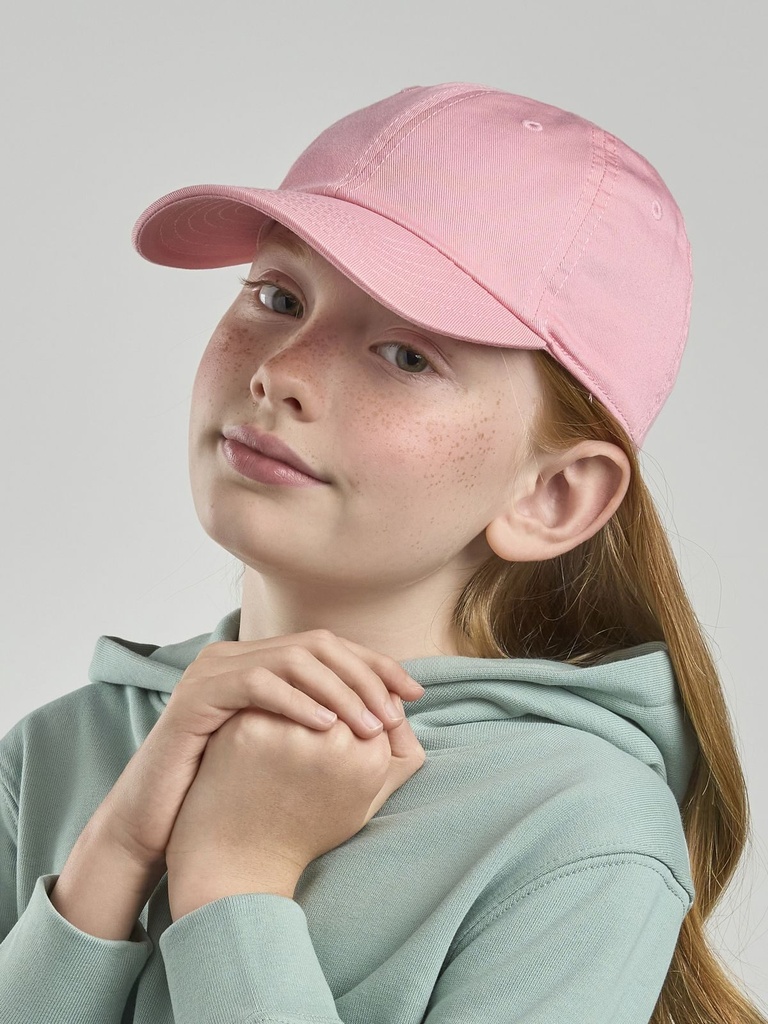 Cappellino in cotone organico stile dad hat per bambini