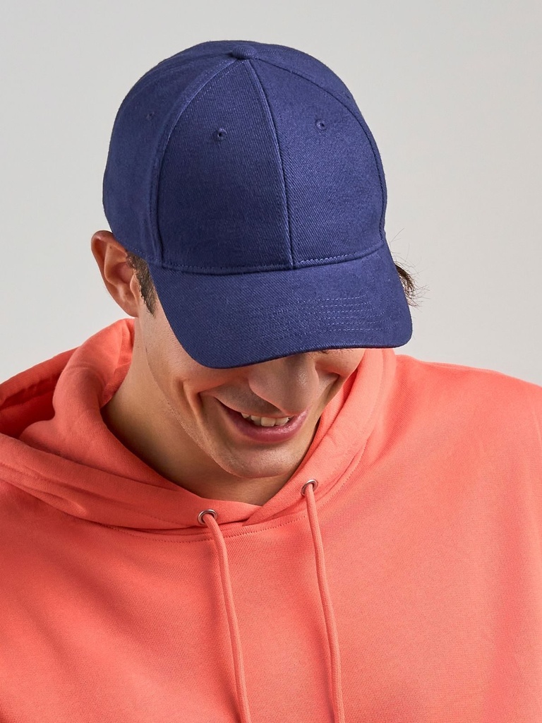 Cappellino da baseball in cotone organico e riciclato