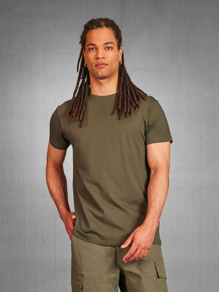 T-shirt in cotone organico pesante da personalizzare