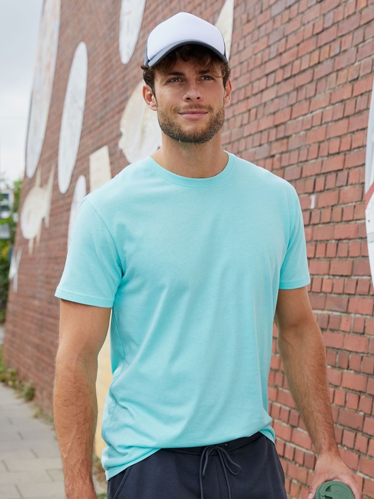 T-shirt in cotone organico a girocollo