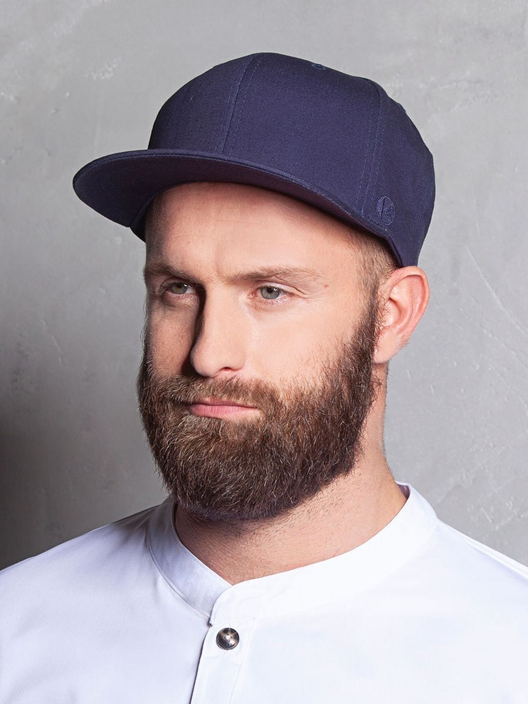 Berretto flat cap in cotone