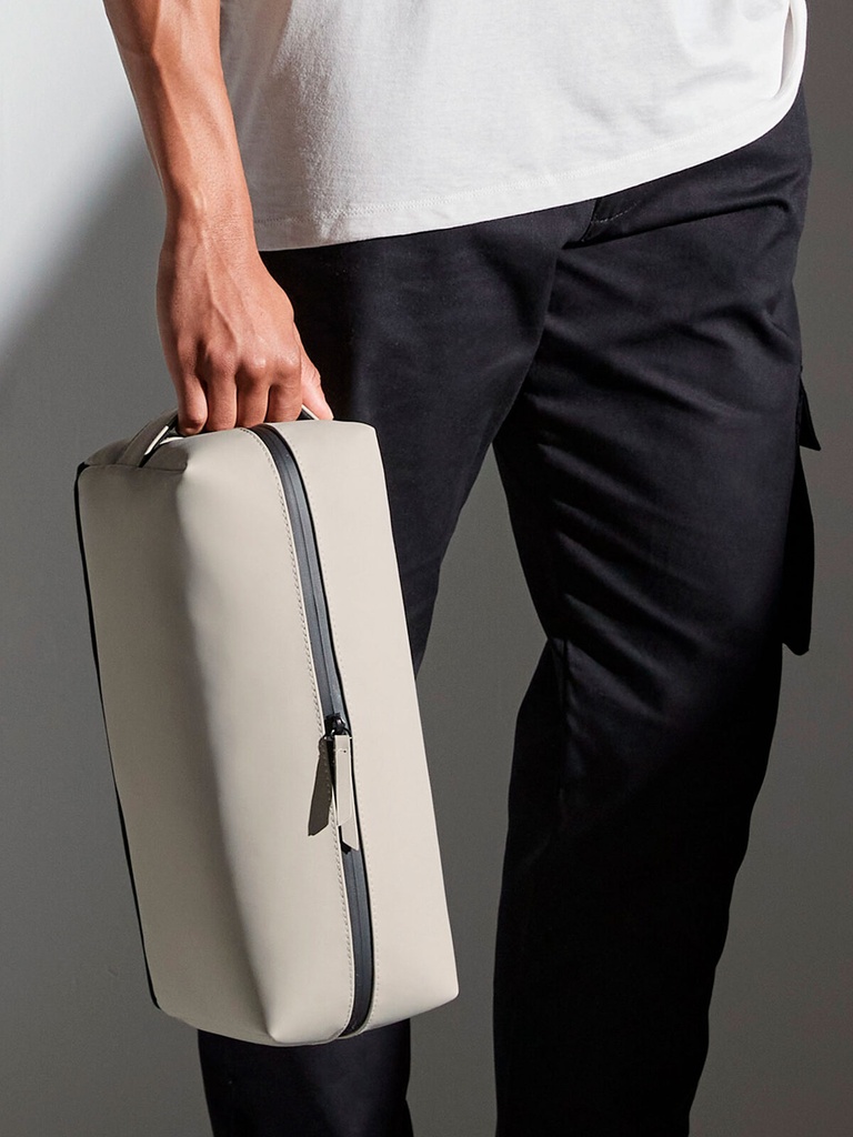 Borsa porta scarpe e accessori in PU opaco