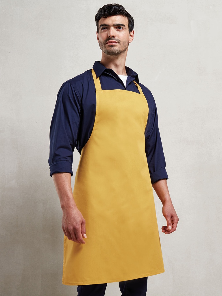 Grembiule da cucina in twill con pettorina regolabile